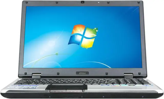 Alt view image 5 of 7 - MSI Laptop Intel Pentium T4500 4GB Memory 250GB HDD NVIDIA GeForce 8200M G 15.6" Windows 7 Home Premium 64-bit (EN+FR+SP) A5000-436US