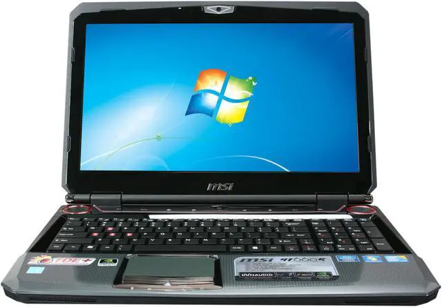 Alt view image 5 of 8 - MSI Laptop Intel Core i7-740QM 6GB Memory 1TB HDD NVIDIA GeForce GTX 285M 15.6" Windows 7 Home Premium 64-bit GT660R-494US