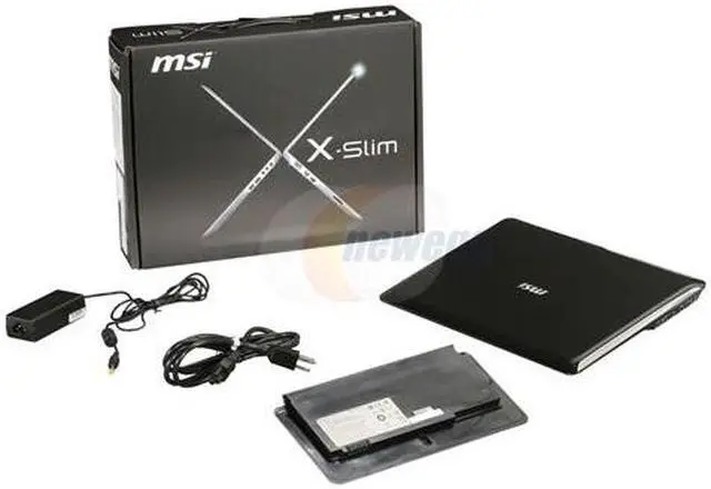 Alt view image 2 of 2 - MSI X-Slim 13.4" Intel Core 2 Solo ULV SU3500 2GB Memory Windows 7 Home Premium X340-218US-BBSU352G32X7P
