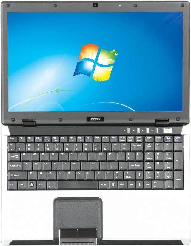 Alt view image 6 of 8 - MSI Laptop Intel Pentium T4500 4GB Memory 250GB HDD NVIDIA GeForce 8200M G 15.6" Windows 7 Home Premium A5000-436US