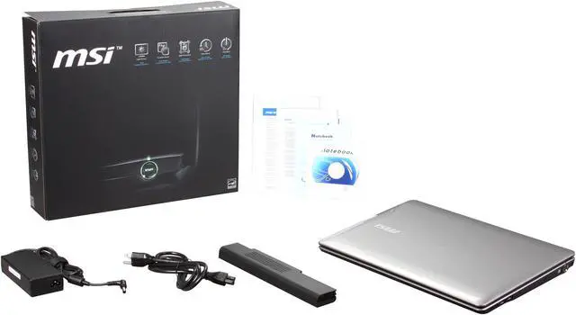 Alt view image 8 of 8 - MSI Notebook - NVIDIA Optimus increases battery life & performance Intel Core i3-2310M 4GB Memory 500GB HDD NVIDIA GeForce GT 520M 15.6" Windows 7 Home Premium 64-bit CX640-071US