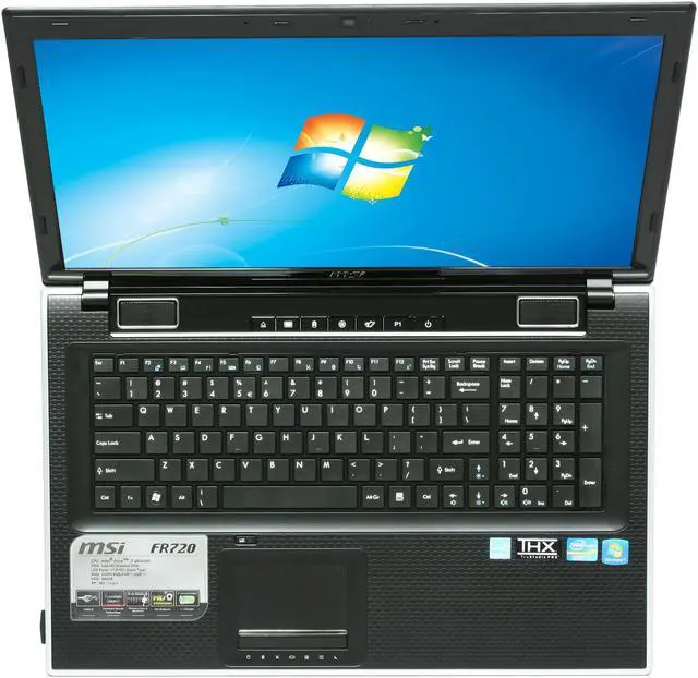 Alt view image 6 of 8 - MSI Laptop Intel Core i7-2630QM 6GB Memory 640GB HDD Intel HD Graphics 3000 17.3" Windows 7 Home Premium 64-bit FR720-002US