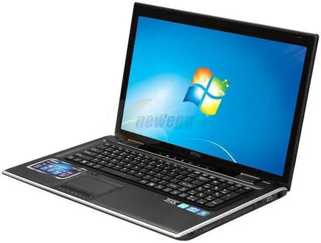 Main image of MSI Laptop Intel Core i3-2310M 4GB Memory 500GB HDD Intel HD Graphics 3000 17.3" Windows 7 Home Premium 64-bit FR720-001US