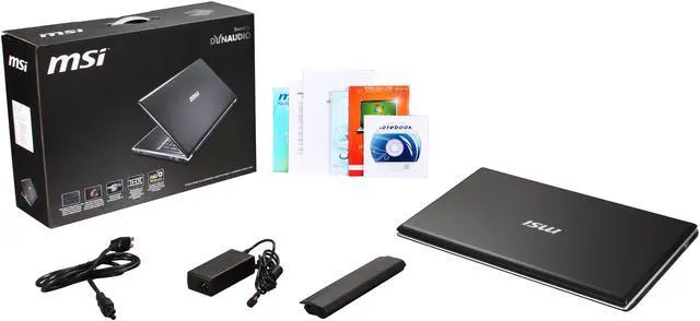 Alt view image 8 of 8 - MSI Laptop Intel Core i3-2310M 4GB Memory 500GB HDD Intel HD Graphics 3000 17.3" Windows 7 Home Premium 64-bit FR720-001US