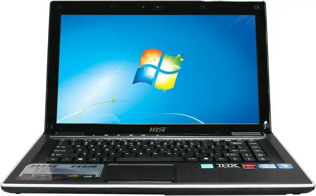 Alt view image 5 of 8 - MSI Laptop Intel Core i3-2310M 4GB Memory 500GB HDD AMD Radeon HD 6470M 14.0" Windows 7 Home Premium 64-bit FX420-002US