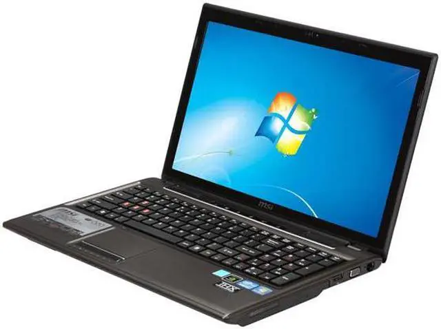 Main image of MSI Notebook - NVIDIA Optimus increases battery life & performance Intel Core i7-2630QM 8GB Memory 640GB HDD NVIDIA GeForce GT 540M 15.6" Windows 7 Home Premium 64-bit GE620-021US