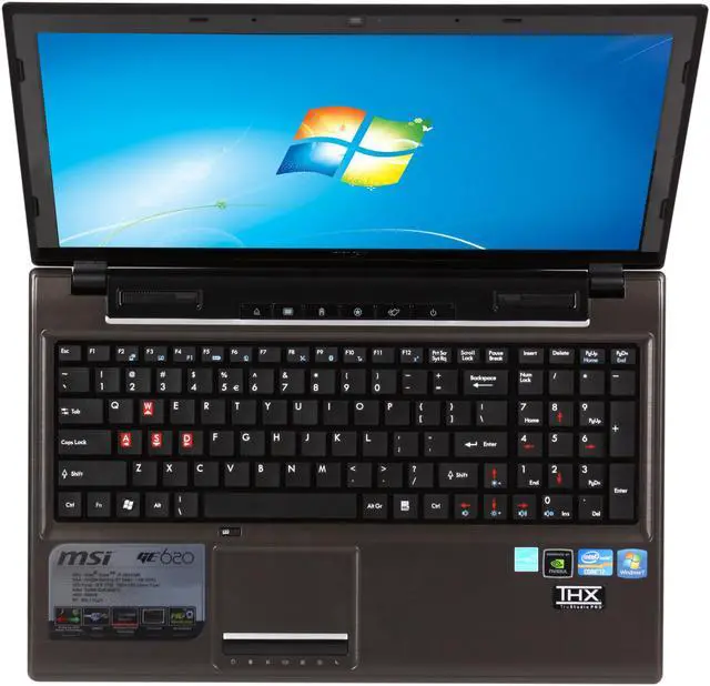 Alt view image 6 of 8 - MSI Notebook - NVIDIA Optimus increases battery life & performance Intel Core i7-2630QM 8GB Memory 640GB HDD NVIDIA GeForce GT 540M 15.6" Windows 7 Home Premium 64-bit GE620-021US