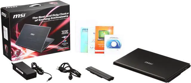 Alt view image 8 of 8 - MSI Notebook - NVIDIA Optimus increases battery life & performance Intel Core i7-2630QM 8GB Memory 640GB HDD NVIDIA GeForce GT 540M 15.6" Windows 7 Home Premium 64-bit GE620-021US