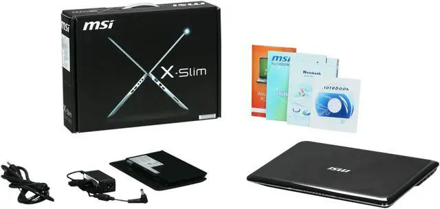 Alt view image 8 of 8 - MSI Laptop AMD E-350 4GB Memory 500GB HDD AMD Radeon HD 6310 13.4" Windows 7 Home Premium 64-bit X370-001US