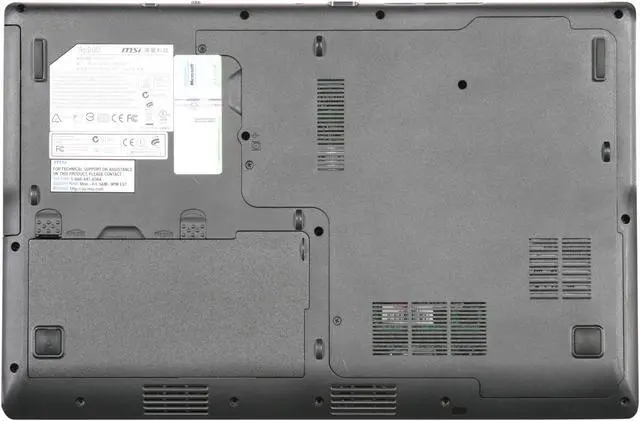 Alt view image 7 of 8 - MSI Laptop Intel Core i5-430M 4GB Memory 500GB HDD Intel HD Graphics 15.6" Windows 7 Home Premium A6200-039US