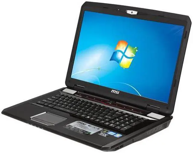 Main image of MSI Laptop Intel Core i7-2630QM 16GB Memory 1.5TB HDD NVIDIA GeForce GTX 560M 17.3" Windows 7 Home Premium 64-bit GT780R-057US
