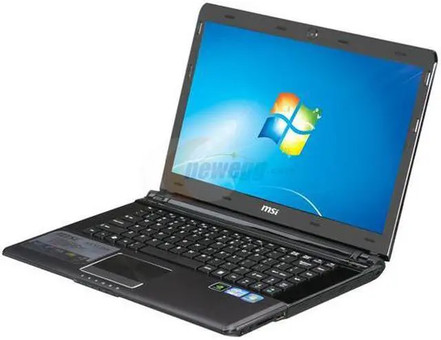 Main image of MSI Laptop Intel Core i7-2630QM 6GB Memory 750GB HDD Intel HD Graphics 3000 14.0" Windows 7 Professional 64-bit X460-004US