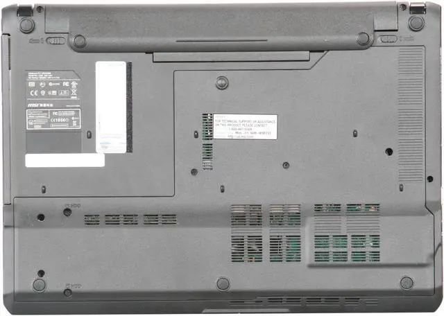 Alt view image 7 of 8 - MSI Laptop Intel Core i7-2630QM 6GB Memory 750GB HDD Intel HD Graphics 3000 14.0" Windows 7 Professional 64-bit X460-004US