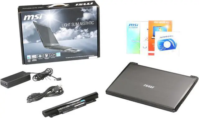 Alt view image 8 of 8 - MSI Laptop Intel Core i7-2630QM 6GB Memory 750GB HDD Intel HD Graphics 3000 14.0" Windows 7 Professional 64-bit X460-004US