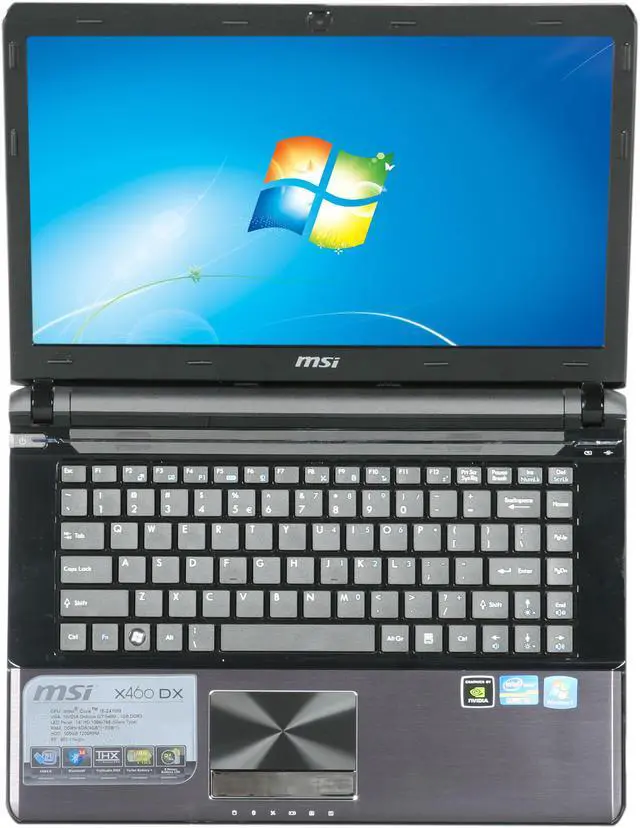 Alt view image 6 of 8 - MSI Laptop Intel Core i5-2410M 6GB Memory 500GB HDD NVIDIA GeForce GT 540M 14.0" Windows 7 Home Premium 64-bit X460DX-006US