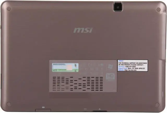 Alt view image 4 of 8 - MSI WindPad 110W-014US Tablet AMD Z-Series Z-01(1.0GHz) 10.0" 4GB DDR3 Memory 32GB mSATA SSD AMD Radeon HD 6250