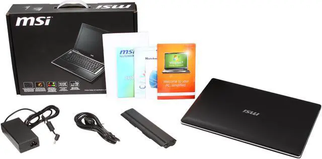 Alt view image 8 of 8 - MSI Laptop Intel Core i5-2410M 6GB Memory 640GB HDD AMD Radeon HD 6470M 14.0" Windows 7 Home Premium 64-bit FX420-050US