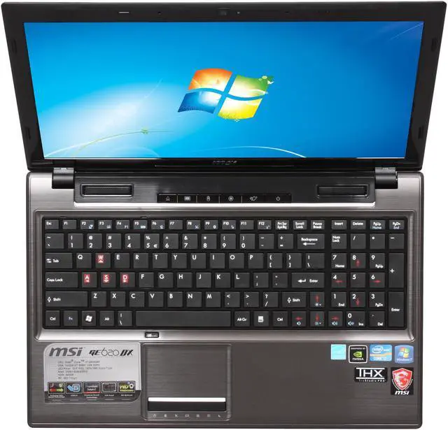 Alt view image 6 of 8 - MSI Laptop Intel Core i7-2630QM 8GB Memory 640GB HDD NVIDIA GeForce GT 555M 15.6" Windows 7 Home Premium 64-bit GE620DX-278US