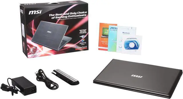 Alt view image 8 of 8 - MSI Laptop Intel Core i7-2630QM 8GB Memory 640GB HDD NVIDIA GeForce GT 555M 15.6" Windows 7 Home Premium 64-bit GE620DX-278US