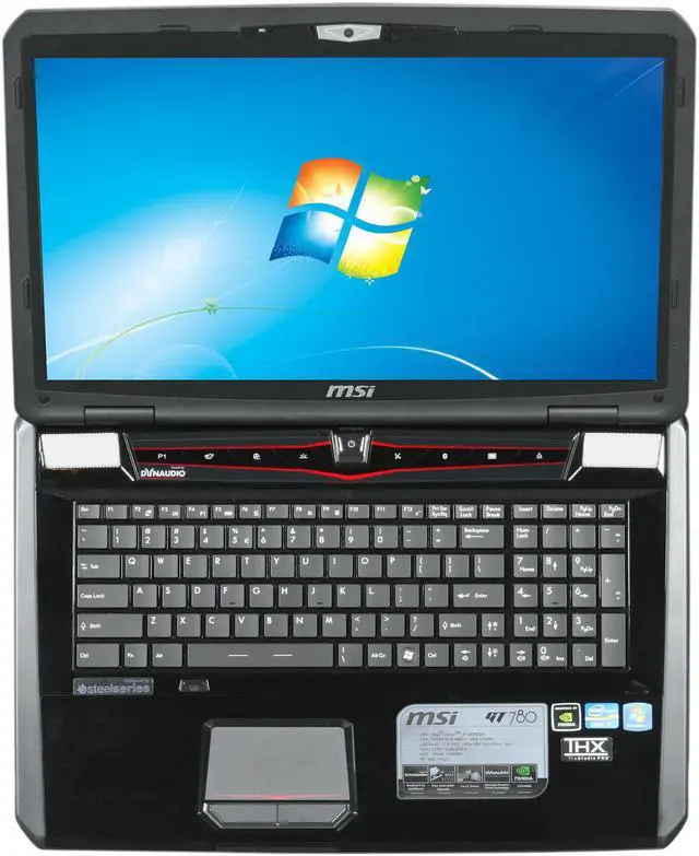 Alt view image 6 of 8 - MSI Laptop GT Series Intel Core i7-2630QM 12GB Memory 750GB HDD NVIDIA GeForce GTX 560M 17.3" Windows 7 Home Premium 64-Bit GT780-221US