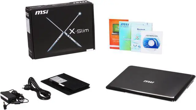 Alt view image 8 of 8 - MSI Laptop X Series AMD E-450 4GB Memory 500GB HDD AMD Radeon HD 6320 13.4" Windows 7 Home Premium 64-Bit X370-205US