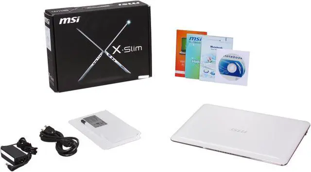 Alt view image 8 of 8 - MSI Laptop X Series AMD E-450 4GB Memory 500GB HDD AMD Radeon HD 6320 13.4" Windows 7 Home Premium 64-Bit X370-206US