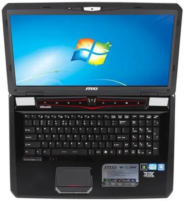 Alt view image 6 of 8 - MSI Laptop GT Series Intel Core i7-2670QM 16GB Memory 1.5TB HDD NVIDIA GeForce GTX 570M 17.3" Windows 7 Home Premium 64-Bit GT780DXR-200US