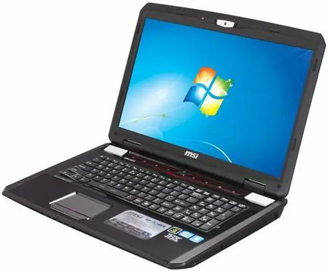Main image of MSI Laptop GT Series Intel Core i7-2670QM 12GB Memory 1TB HDD NVIDIA GeForce GTX 570M 17.3" Windows 7 Home Premium 64-Bit GT780DXR-405US