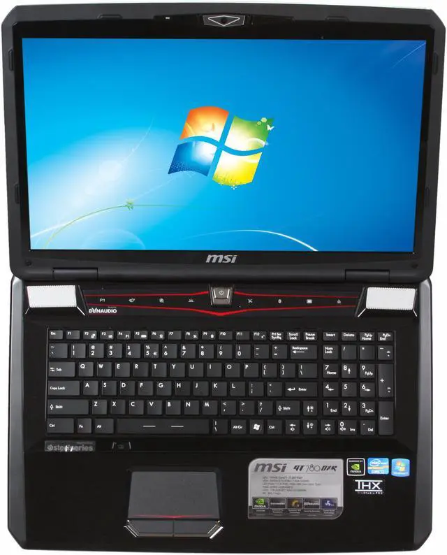 Alt view image 6 of 8 - MSI Laptop GT Series Intel Core i7-2670QM 12GB Memory 1TB HDD NVIDIA GeForce GTX 570M 17.3" Windows 7 Home Premium 64-Bit GT780DXR-405US