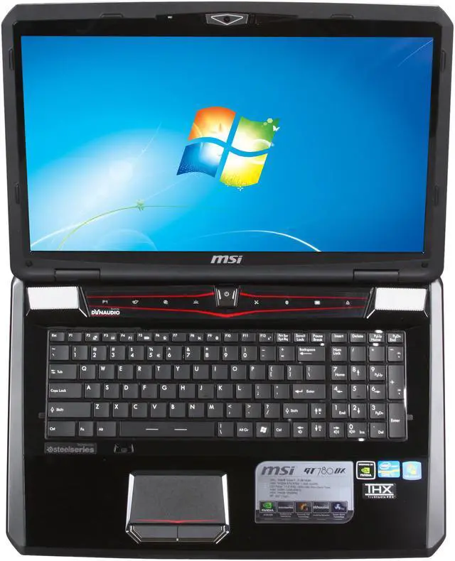 Alt view image 6 of 8 - MSI Laptop GT Series Intel Core i7-2670QM 12GB Memory 750GB HDD NVIDIA GeForce GTX 570M 17.3" Windows 7 Home Premium 64-Bit GT780DX-406US