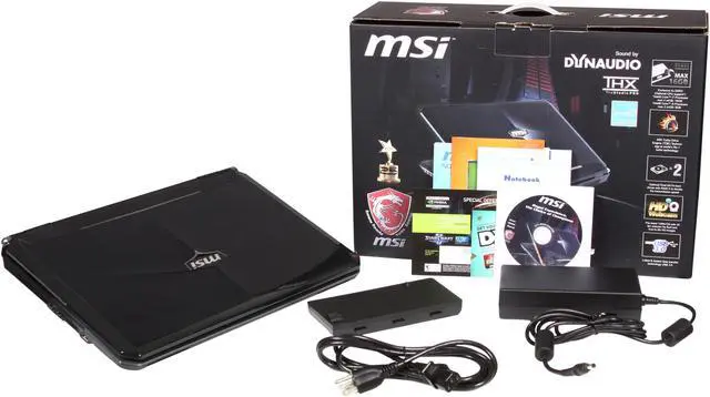 Alt view image 8 of 8 - MSI Laptop GT Series Intel Core i7-2670QM 16GB Memory 1TB HDD NVIDIA GeForce GTX 570M 15.6" Windows 7 Home Premium 64-Bit GT683DXR-489US