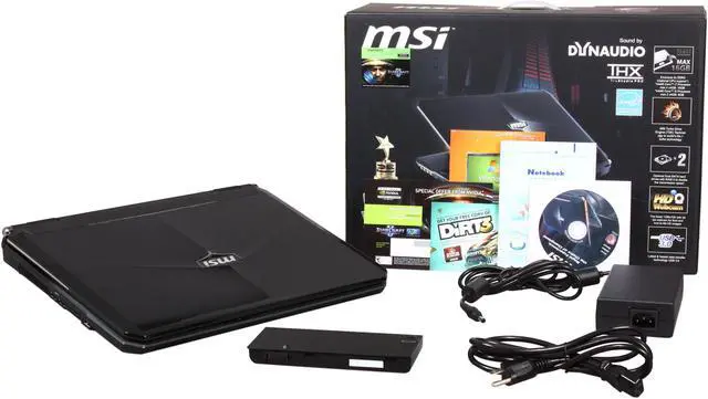Alt view image 8 of 8 - MSI Laptop GT Series Intel Core i7-2670QM 12GB Memory 1TB HDD NVIDIA GeForce GTX 570M 15.6" Windows 7 Home Premium 64-Bit GT683DXR-603US