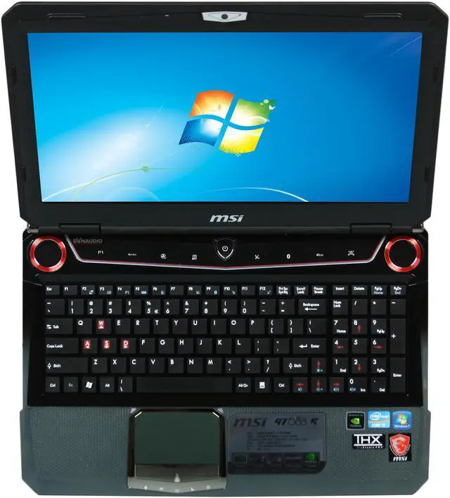 Alt view image 6 of 8 - MSI Laptop GT Series Intel Core i7-2670QM 12GB Memory 1TB HDD NVIDIA GeForce GTX 560M 15.6" Windows 7 Home Premium 64-Bit GT683R-242US V1