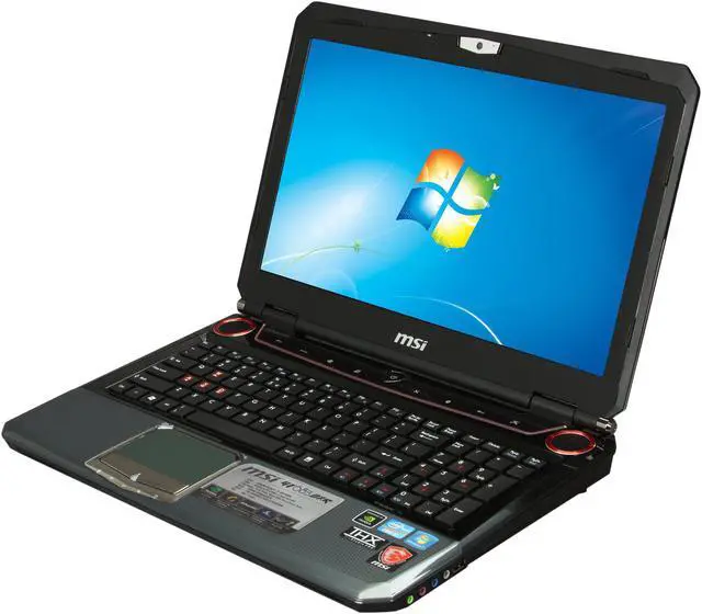 Main image of MSI Laptop GT Series Intel Core i7-2670QM 16GB Memory 1TB HDD NVIDIA GeForce GTX 570M 15.6" Windows 7 Home Premium 64-Bit GT683DXR-634US