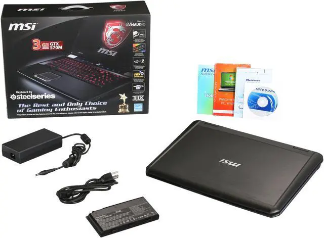Alt view image 8 of 8 - MSI Laptop GT Series Intel Core i7-2670QM 16GB Memory 1.5TB HDD NVIDIA GeForce GTX 570M 17.3" Windows 7 Home Premium 64-Bit GT780DXR-446US