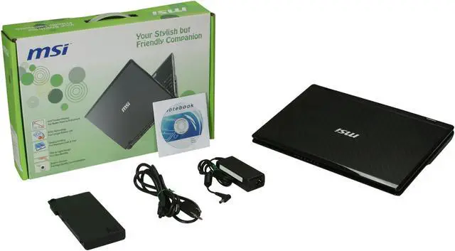 Alt view image 8 of 8 - MSI Laptop Intel Core i3-370M 4GB Memory 320GB HDD Intel HD Graphics 15.6" Windows 7 Home Premium 64-Bit A6200-461US