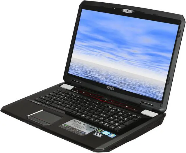 Main image of MSI Laptop Intel Core i7-2670QM 12GB Memory 1TB HDD NVIDIA GeForce GTX 570M 17.3" Windows 7 Home Premium 64-Bit GT780DXR-447US
