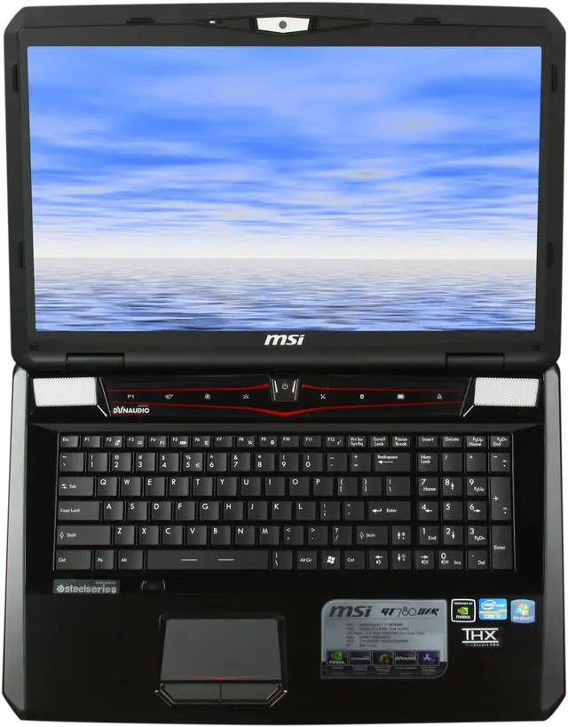 Alt view image 6 of 8 - MSI Laptop Intel Core i7-2670QM 12GB Memory 1TB HDD NVIDIA GeForce GTX 570M 17.3" Windows 7 Home Premium 64-Bit GT780DXR-447US