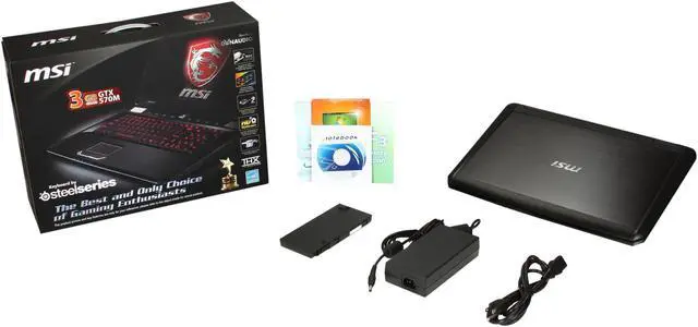 Alt view image 8 of 8 - MSI Laptop Intel Core i7-2670QM 12GB Memory 1TB HDD NVIDIA GeForce GTX 570M 17.3" Windows 7 Home Premium 64-Bit GT780DXR-447US