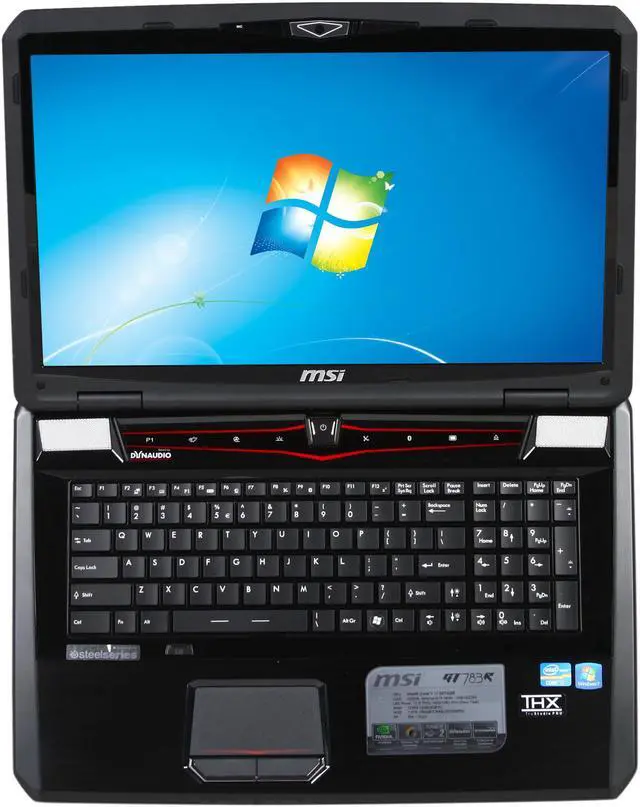 Alt view image 6 of 8 - MSI Laptop Intel Core i7-2670QM 12GB Memory 1.5TB HDD NVIDIA GeForce GTX 580M 17.3" Windows 7 Home Premium 64-Bit GT783R-658US