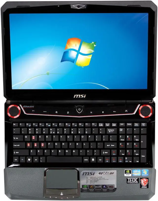 Alt view image 6 of 8 - MSI Laptop GT Series Intel Core i7-2670QM 12GB Memory 750GB HDD NVIDIA GeForce GTX 570M 15.6" Windows 7 Home Premium 64-Bit GT683DX-840US