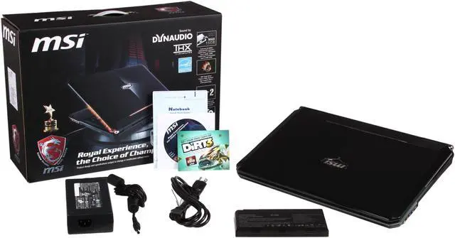 Alt view image 8 of 8 - MSI Laptop GT Series Intel Core i7-2670QM 12GB Memory 750GB HDD NVIDIA GeForce GTX 560M 15.6" Windows 7 Home Premium 64-Bit GT683-841US