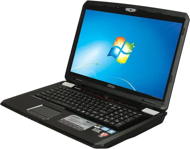 Main image of MSI Laptop GT Series Intel Core i7-3610QM 16GB Memory 750GB HDD 128 GB SSD NVIDIA GeForce GTX 670M 17.3" Windows 7 Home Premium 64-Bit GT70 0NC-011US