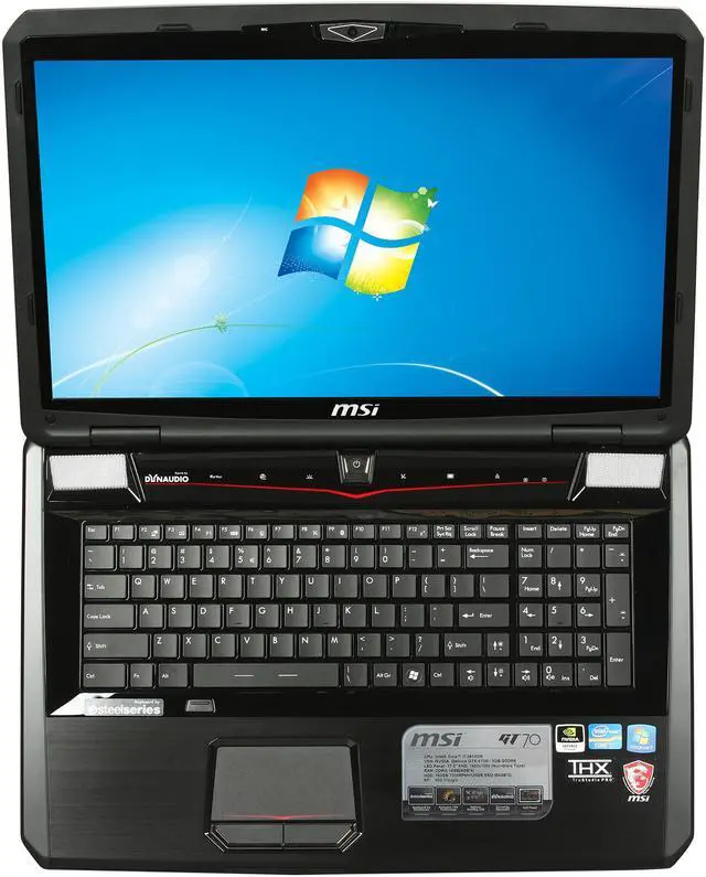 Alt view image 6 of 8 - MSI Laptop GT Series Intel Core i7-3610QM 16GB Memory 750GB HDD 128 GB SSD NVIDIA GeForce GTX 670M 17.3" Windows 7 Home Premium 64-Bit GT70 0NC-011US