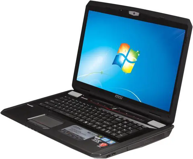 Main image of MSI Laptop GT Series Intel Core i7-3610QM 12GB Memory 750GB HDD 128 GB SSD NVIDIA GeForce GTX 670M 17.3" Windows 7 Home Premium 64-Bit GT70 0NC-012US