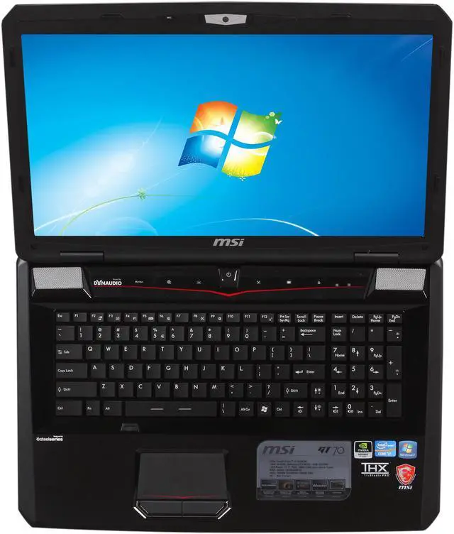 Alt view image 6 of 8 - MSI Laptop GT Series Intel Core i7-3610QM 12GB Memory 750GB HDD 128 GB SSD NVIDIA GeForce GTX 670M 17.3" Windows 7 Home Premium 64-Bit GT70 0NC-012US