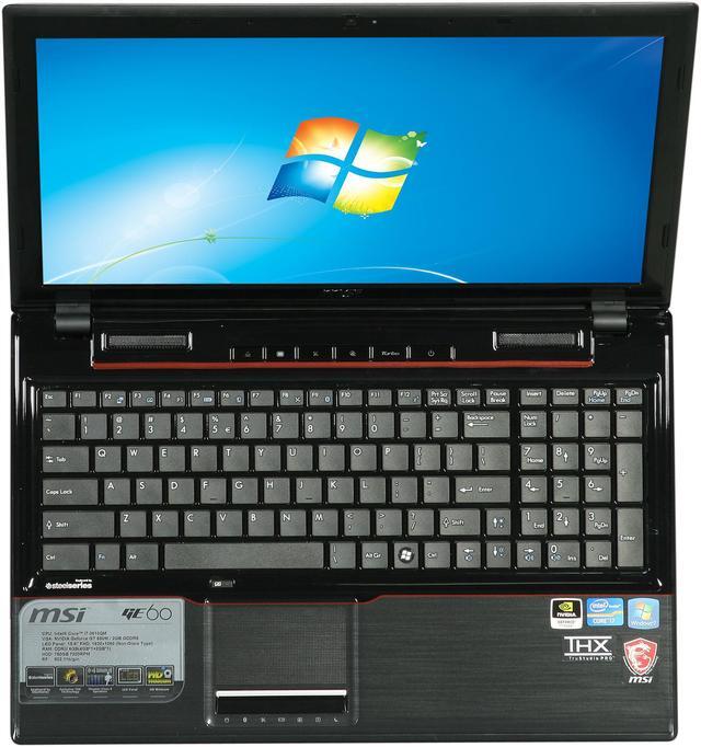 Alt view image 6 of 8 - MSI Laptop GE Series Intel Core i7-3610QM 6GB Memory 750GB HDD NVIDIA GeForce GT 650M 15.6" Windows 7 Home Premium 64-Bit GE60 0NC-006US