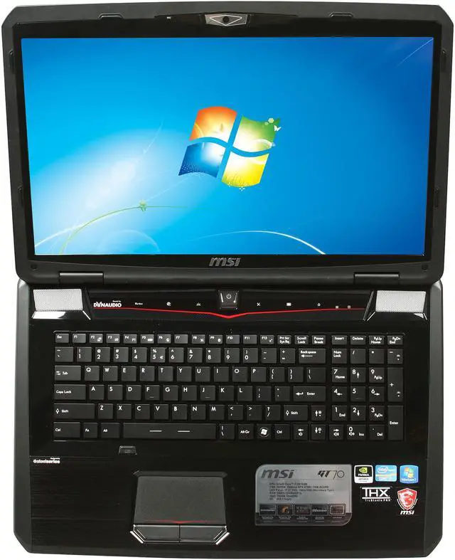 Alt view image 6 of 8 - MSI Laptop GT Series Intel Core i7-3610QM 12GB Memory 750GB HDD NVIDIA GeForce GTX 675M 17.3" Windows 7 Home Premium 64-Bit GT70 0ND-202US