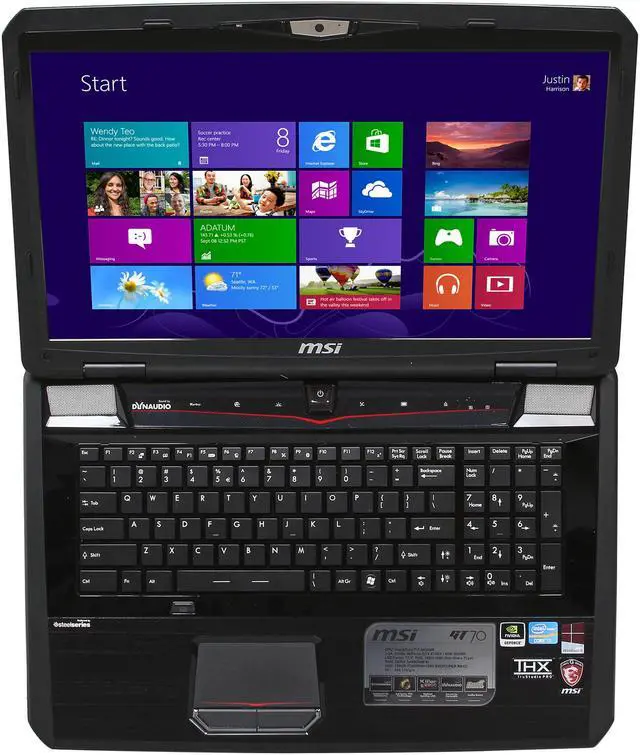 Alt view image 6 of 8 - MSI GT Series - 17.3" NVIDIA GeForce GTX 675MX - Intel Core i7-3630QM  - 16GB Memory - 128 GB SSD - Windows 8 - Gaming Laptop - (GT70 0ND-491US )