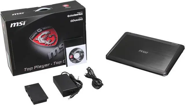 Alt view image 8 of 8 - MSI GT Series - 17.3" NVIDIA GeForce GTX 675MX - Intel Core i7-3630QM  - 16GB Memory - 128 GB SSD - Windows 8 - Gaming Laptop - (GT70 0ND-491US )